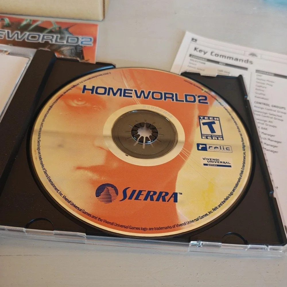 Homeworld 2 (PC,‎ 2003) Sierra Complete In Box CIB